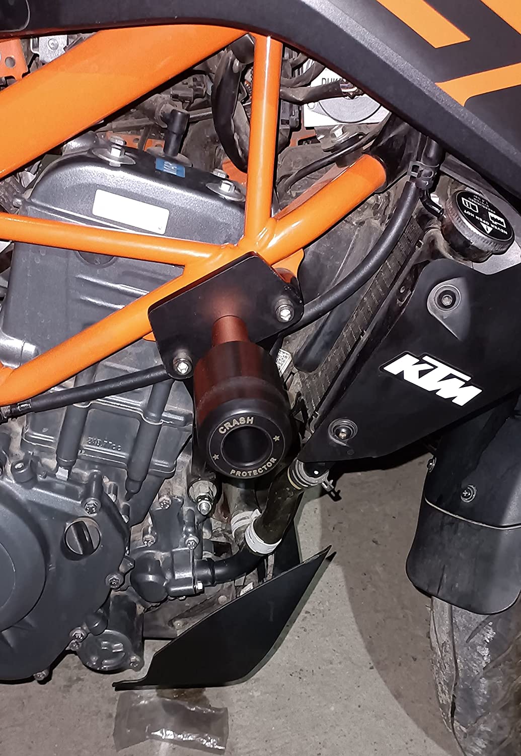 ktm 390 frame sliders